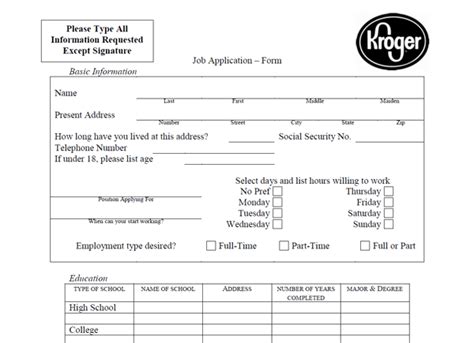 kroger application|kroger application apply.